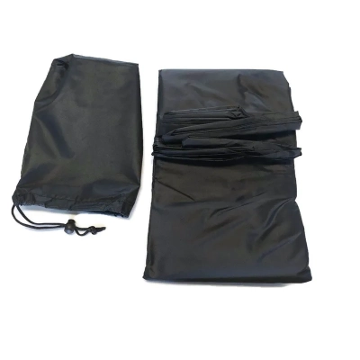 Plandeka | pokrowiec IBC 1000l czarna